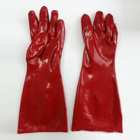 Säure- und laugenbeständige Handschuhe