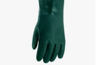 Green Nitirle Chemical Gloves