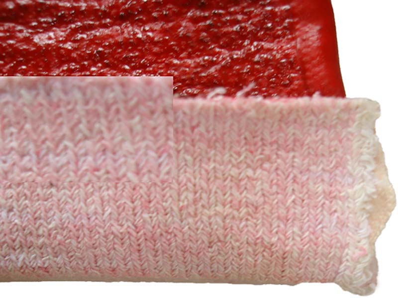 PVC-beschichtete Handschuhe mit Toweling Liner