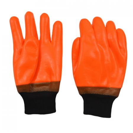 Fluorescent warm glove