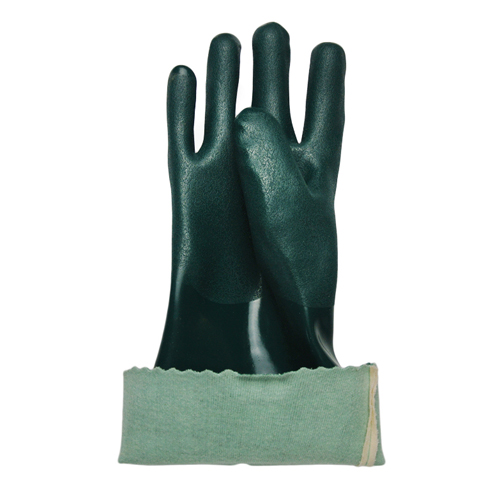 cotton liner pvc gloves