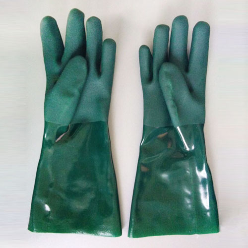 cold green gloves