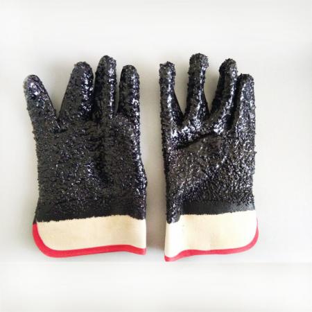  PVC-Pellet-Anti-Cutting-Handschuhe. Sicherheitsmanschette