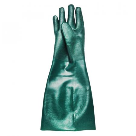 PVC Coated 18 Inch Chemical Gloves