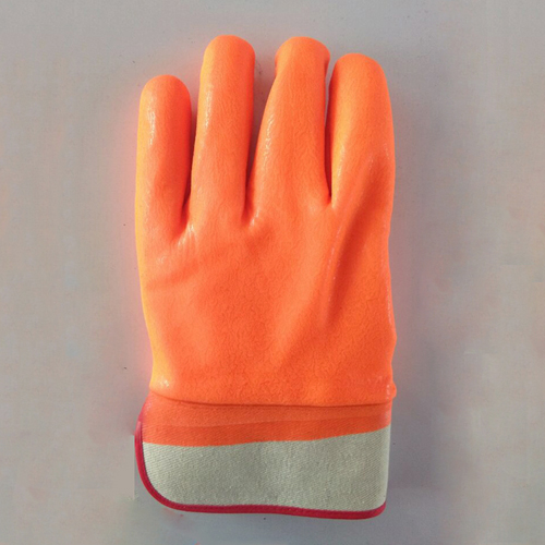 pvc working safety glove
