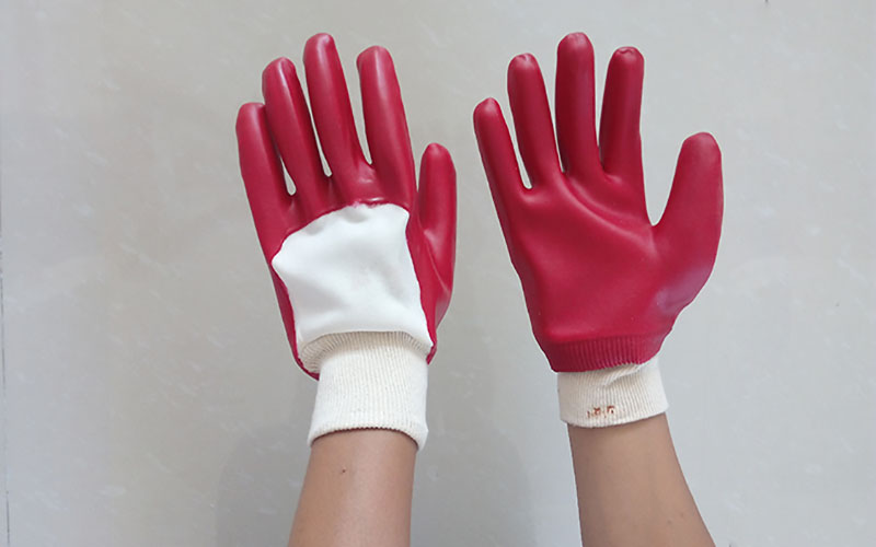 PVC-beschichtete Handschuhe mit 10