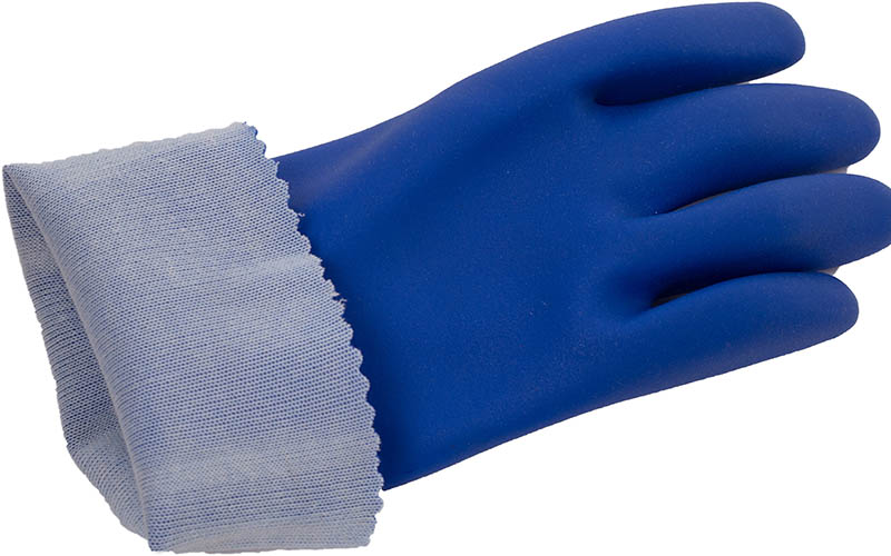 PVC-beschichtete Handschuhe mit Seamless Liner