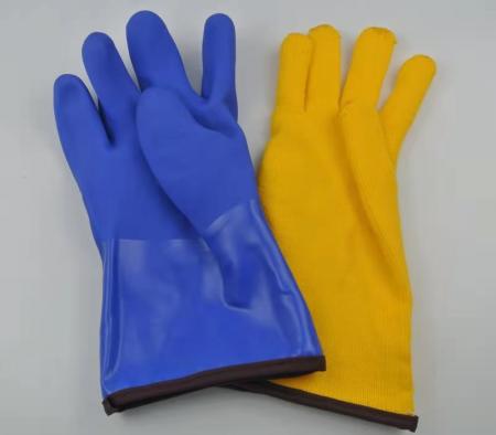 Winterhandschuhe PVC Beschichtete Handschuhe