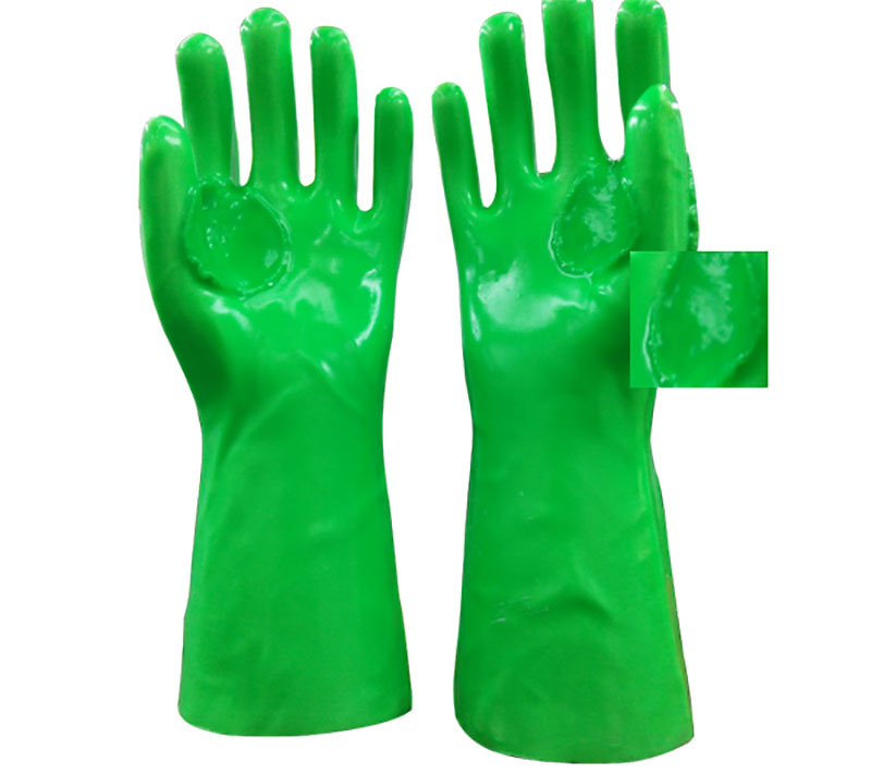 Fluorescent Green Reinforce PVC Coated Gloves.jpg