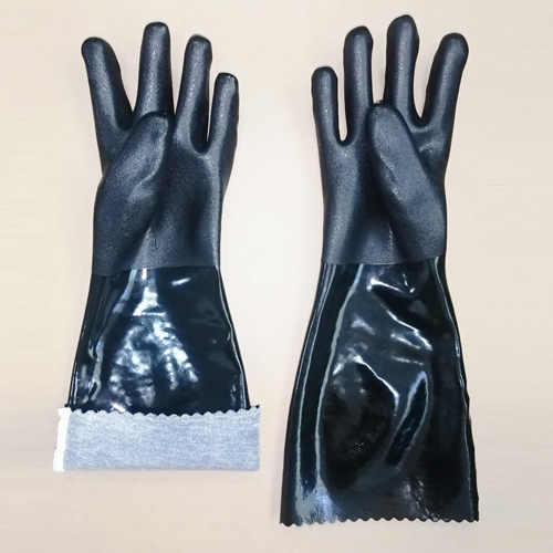 black long sleeve glove