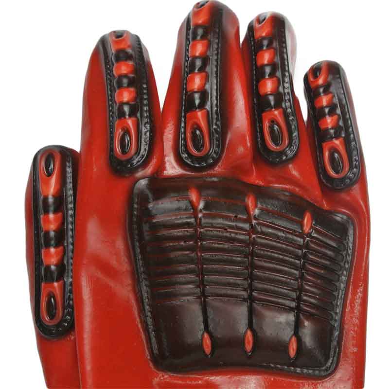 Red PVC coated gloves TPR with hand.jpg