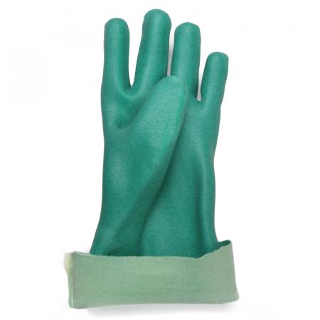 PVC-beschichtete Handschuhe mit Schaumstoff-Finish