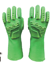 Противоударные перчатки из ПВХ