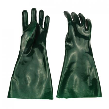 guantes largos de aceite de pvc