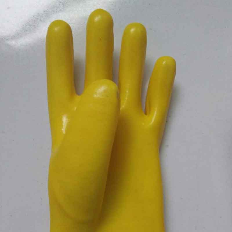 Yellow rubber Long greaseproof gloves 60cm.jpg